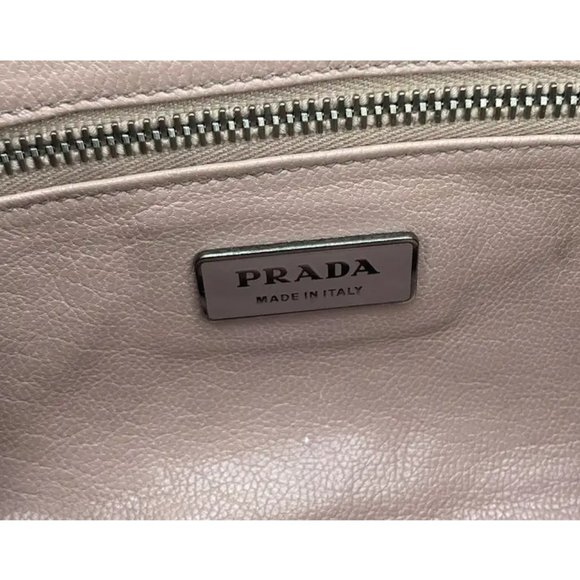 Prada Black Suede Rhinestone Alligator Flap Shoulder Bag - Picture 9 of 10